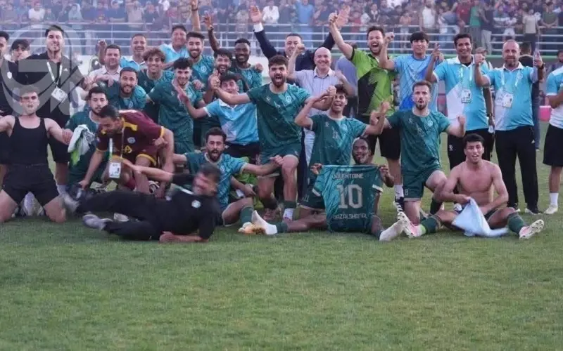 غاز الشمال يتأهل رسمياً إلى دوري نجوم العراق